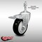 Service Caster 4 Inch SS Black Polyurethane 3/8 Inch Threaded Stem Caster with Total Lock Brake SCC-SSTSTTL20S414-PPUB-BLK-381615 - alternate 1